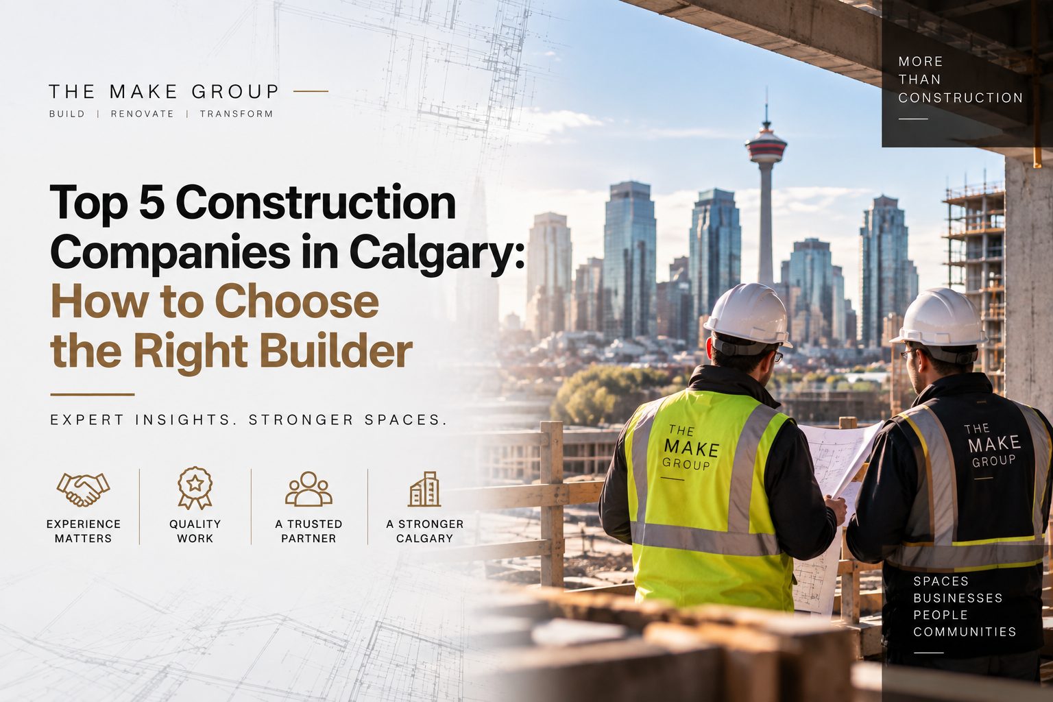 Top 5 Construction Companies in Calgary: How to Choose the Right Builder