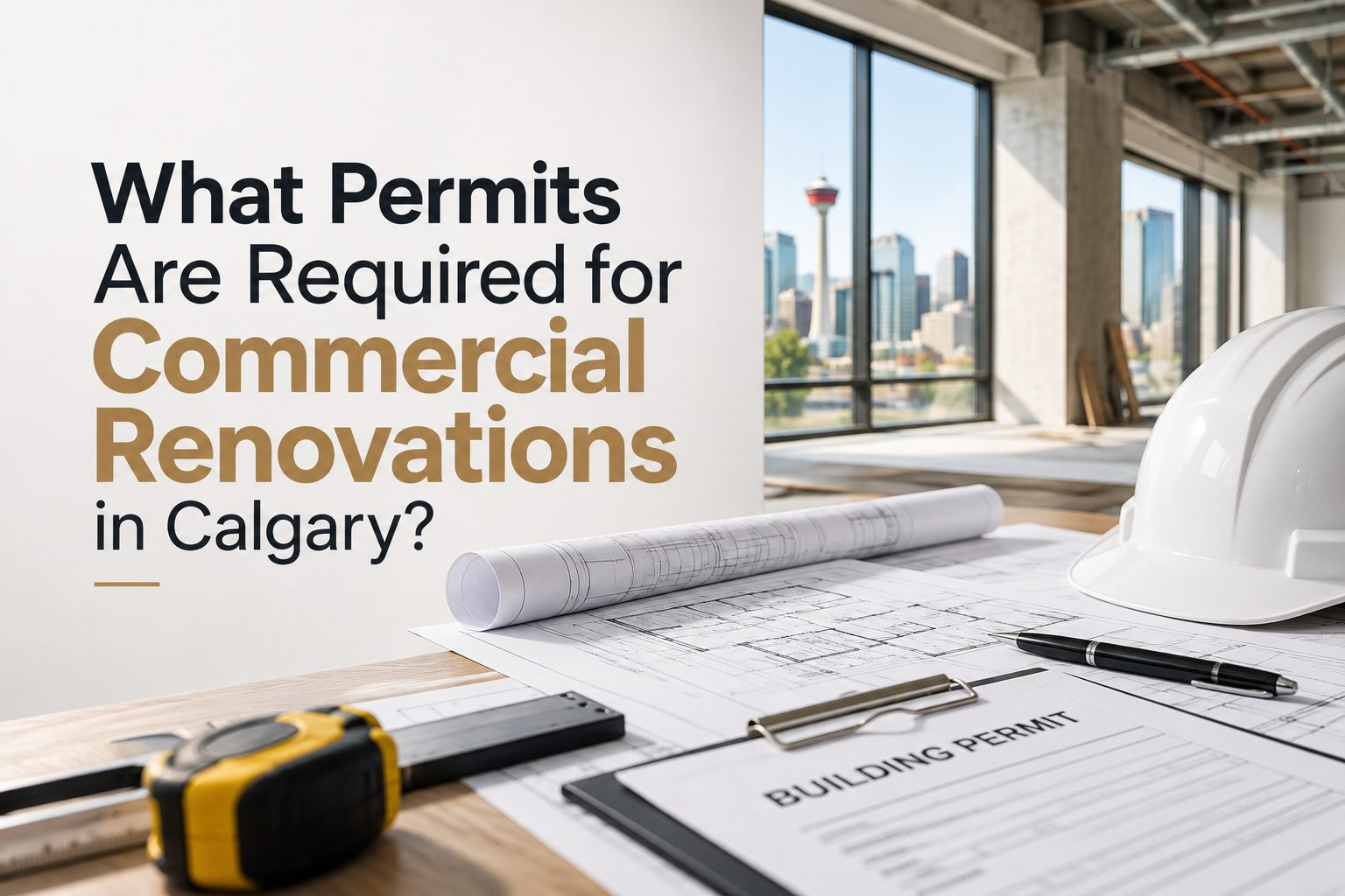 What Permits Are Required for Commercial Renovations in Calgary?